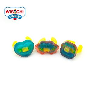 Free sample DIY gummy kit play set halal fruity flavour ring shape soft candy DIY gummy confectionery