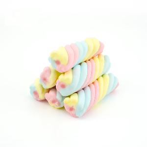 115g wrapper twist marshmallow candy with strawberry filling