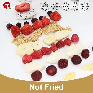 Vacuum low temperature dried fruit and vegetable freeze dried fruit