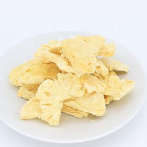 Bulk crispy freeze dried pineapple dice and slices no sugar added dried pineapple