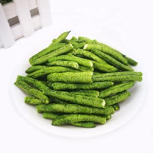 health snacks mix vegetable chips vacuum fried green beans