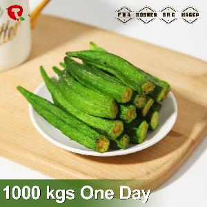 Chinese fruits and vegetables chips vacuum fried dried okra chips