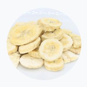 Tasty healthy freeze dried banana sweet banana chips