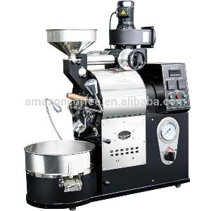 1 kilo coffee beans roasting machine gas type coffee roaster for cafe