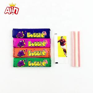 Long Strip 7 cm 100 pcs packing fragrance greeted bubble chewing gum