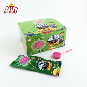 Oreo hard candy white peach flavor matcha sandwich biscuit fluorescent lollipop