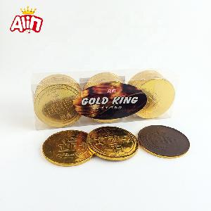 Fun Super gold coin king  Chocolate   snacks  Toys Sweet solid  Chocolate 