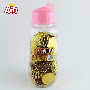 Environmental protection water cup happiness mellow gold coin chocolate