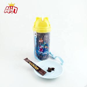 Hot-selling wholesale multi-functional sweet chocolate sauce in cute children's straw water cup
