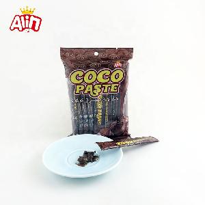 Bagged high-quality mellow liquid coco-flavored paste chocolate sauce