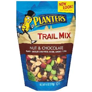 Food grade plastic packaging bag for trail mix