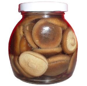 good prices for 270ml shiitake in brine in jar OEM China canned mushroom