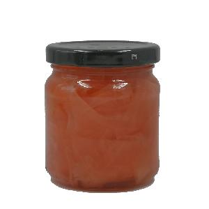 212ml  natural pickled pink red sushi ginger in jar Chinese preserved vegetable Japanese style