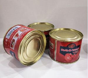 Canned tomato paste ketchup 28-30% 210g for europe and south america