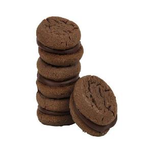 Our Specialty Sweet Middles, Peanut and Tree Nut Free, Mini Cream Filled Sandwich Cookies, Creme Brulee