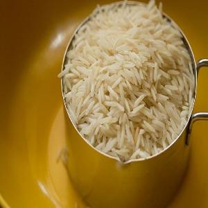 Pure 1121 Basmati Extra Long Grain Rice.