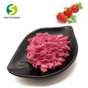 Dry Strawberry  Concentrate d Powder/Strawberry Flavor Powder/Organic Strawberry Powder Strawberry  Extract 