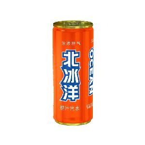 Wholesale  Orange  Juice  Drink Orange  Carbonated  Soft Drinks Orange Fizzy Drinks for canned 330ml