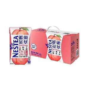 Wholesale boxed fruit juice tea drink healthy peach Oolong tea drink