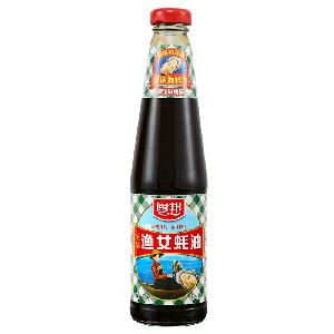 Wholesale 490g Oyster sauce Chinese Seafood Paste Natural Oyster Sauce In Glass Bottle