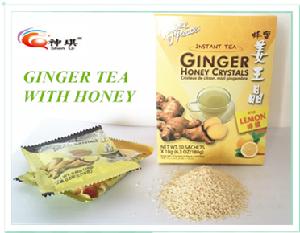 Instant honey Ginger Drink granule / Solid Ginger Tea drinks/ginger tea with lemon