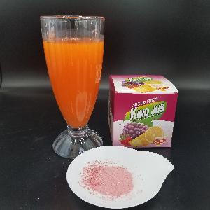Factory Hot Sale King Jus Drink Powder Flavoured Mixed Fruit Concentrate Juice