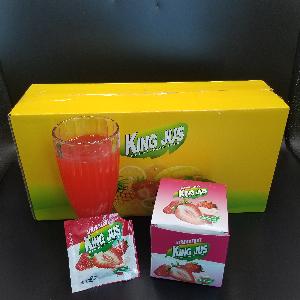 King  Juice  Good Taste Instant  Juice  Fruit Flavored Drink  Powder   Mix 