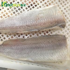 northern blue whiting fish fillet detail