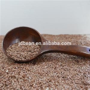 2019 Chinese brown golden flax seeds with high oil rate