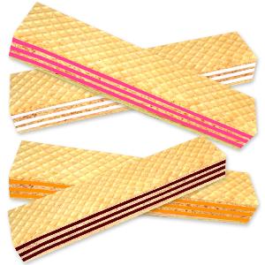 Yum Cream Wafers 150 gram Very Delicious Crisp and Crunchy Wafer Layers filled with rich creme in three layer ATC Gift packaging
