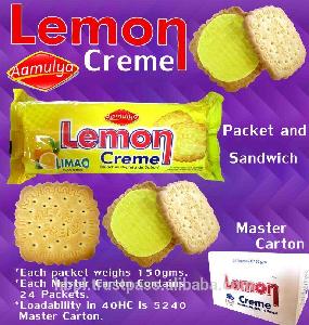 Lemon Creme Biscuits