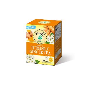 Balance Blood Lipid Blood Sugar Wholesale Healthy Digestion Stomach  Turmeric   Ginger Tea