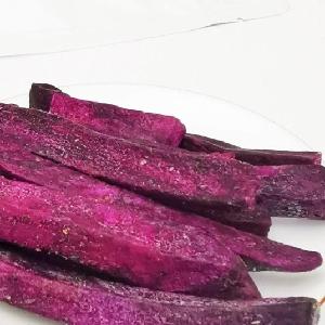Bulk crispy purple sweet potato strips casual snacks for sale