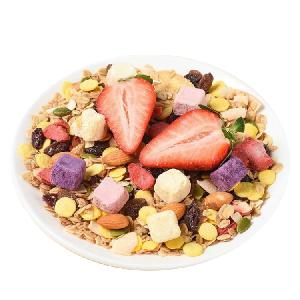 Nutritious And Delicious Yogurt Fruit Granola Dry Eating Nut Oatmeal 500g Instant Cereal Breakfast