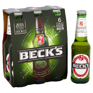 Beck's Beer Bottles 275ml All Text Available