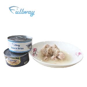 chunk tuna tinned fish in brine water