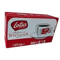 LOTUS Biscuits 300 individually wrapped biscuits - 1.875 kg Carton
