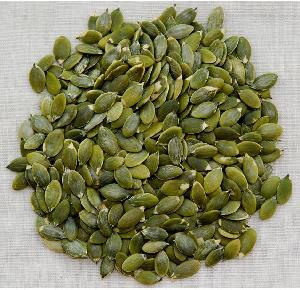 Edible Seeds Dark Green Pumpkin Kernels, GWS/Shine Skin Pumpkin Seed Kernels
