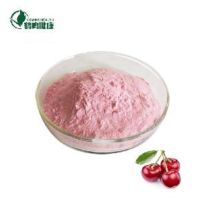 Raw Material Solid Drink Instant cherry freeze-driedCherry  Extract   juice  Powder with low price