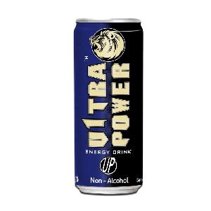 Popular Ultra Power Energy Drink 330ml Sleek Can