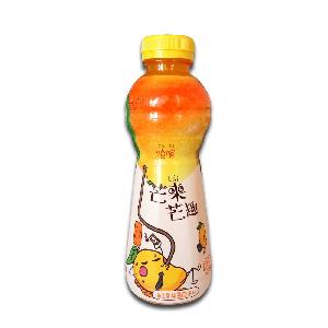 Private Label 430ml Fruit  Juice   Drink  with pulp in  PET   bottle 