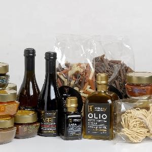 Selected Quality Italian Food Mix, Olive Oil, Balsamic Vinegar, Salami, Ham, Cheese, Coffee