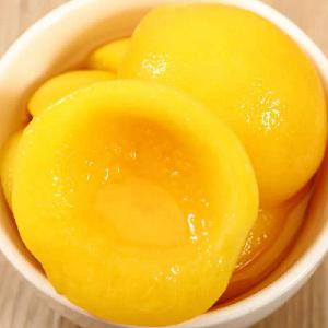 Canned yellow peach in light syrup