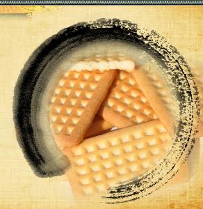 Crispy Concentrated Cream Square Milk Biscuits