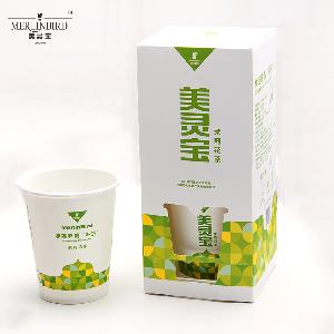 9oz Custom Design Patent Products Paper Cup Tea Instant Green Tea