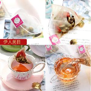 Private Label custom Flavor Pyramid Tea Bag Flower Fruit BlendedTea