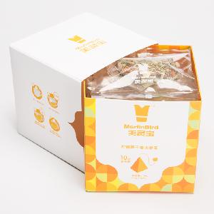 triangle tea bag, lemon grass dried ginger fruit tea