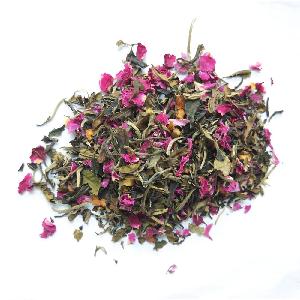 Cherry white tea fruit flower blends detox tea Natural Herbal Tea