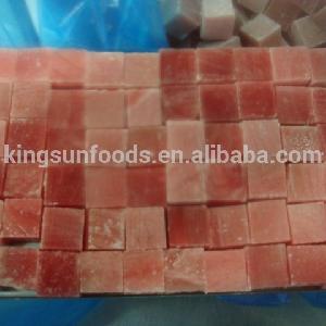 CO treated yellowfin tuna cube 2*2*2cm