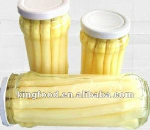 Chinese white asparagus in can